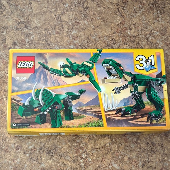 Lego Other - LEGO 3-in-1 Dinosaur Building Set - Green and Yellow